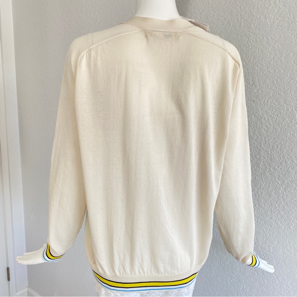 Diane von Furstenberg paneled cardigan - Picture 4 of 9